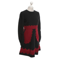 Red Valentino Kleid in Bicolor