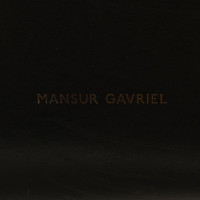 Mansur Gavriel Beuteltasche in zwart