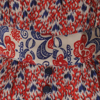 Anna Sui Zijden blouse met grafische print