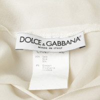 Dolce & Gabbana Silk top lingerie style