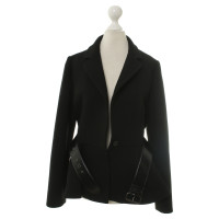 Miu Miu Black jacket with lapel collar