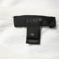 J. Crew Oberteil aus Baumwolle in Creme