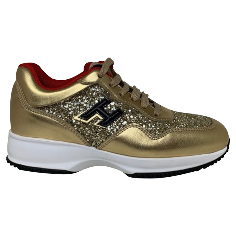 Hogan Sneaker in Pelle in Oro - Second hand Hogan Sneaker in Pelle in Oro  acquista di seconda mano a 229€ (3729714)
