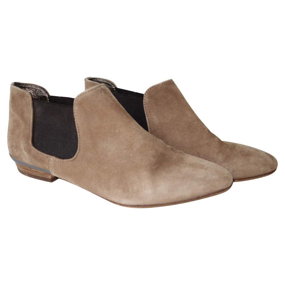 Comptoir Des Cotonniers Bottines en Daim en Beige