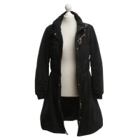 Moschino Love Quilted coat in black