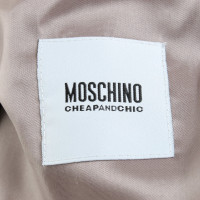 Moschino Cheap And Chic Blazer Silk in Taupe