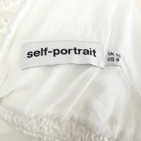 Self Portrait Kleid in Weiß