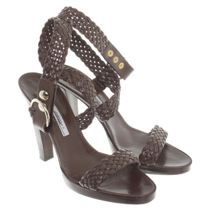 Brian Atwood Leather sandals