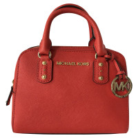 Michael Kors Borsa a tracolla in Pelle in Rosso