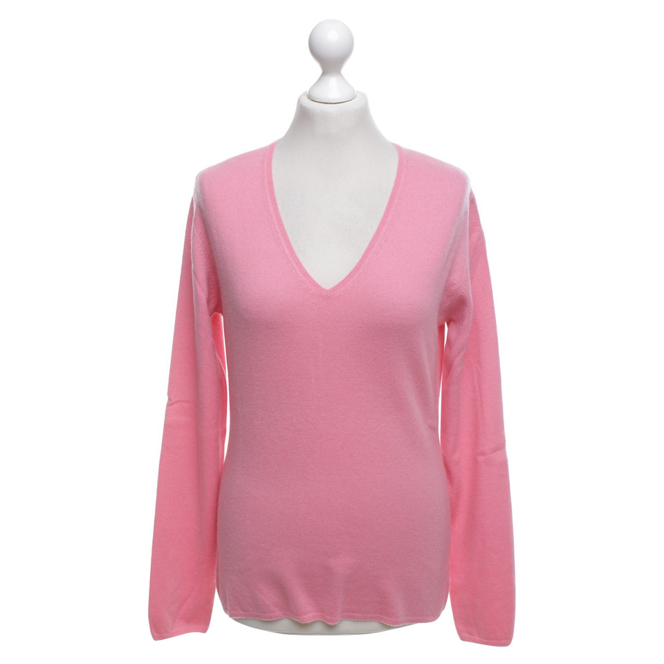 Allude Kaschmir-Pullover in Pink