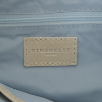 Strenesse Blue Cream leather handbag