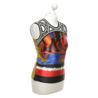 Peter Pilotto Silk top with pattern