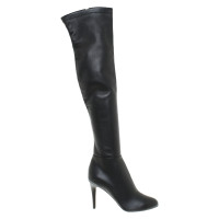 Jimmy Choo Bottes en Cuir en Noir