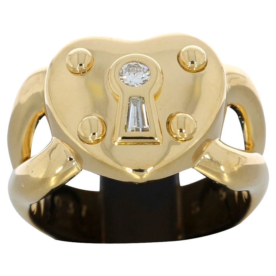Hermès 18K yellow gold ring