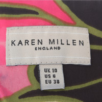 Karen Millen Neckholder-Top mit Muster 