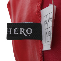 Andere Marke Aphero - Lederhose in Rot