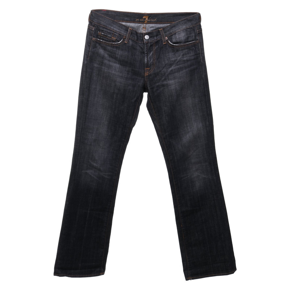 7 For All Mankind Jeans im Used-Look