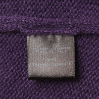 Loro Piana Kasjmier truien in het donker violet
