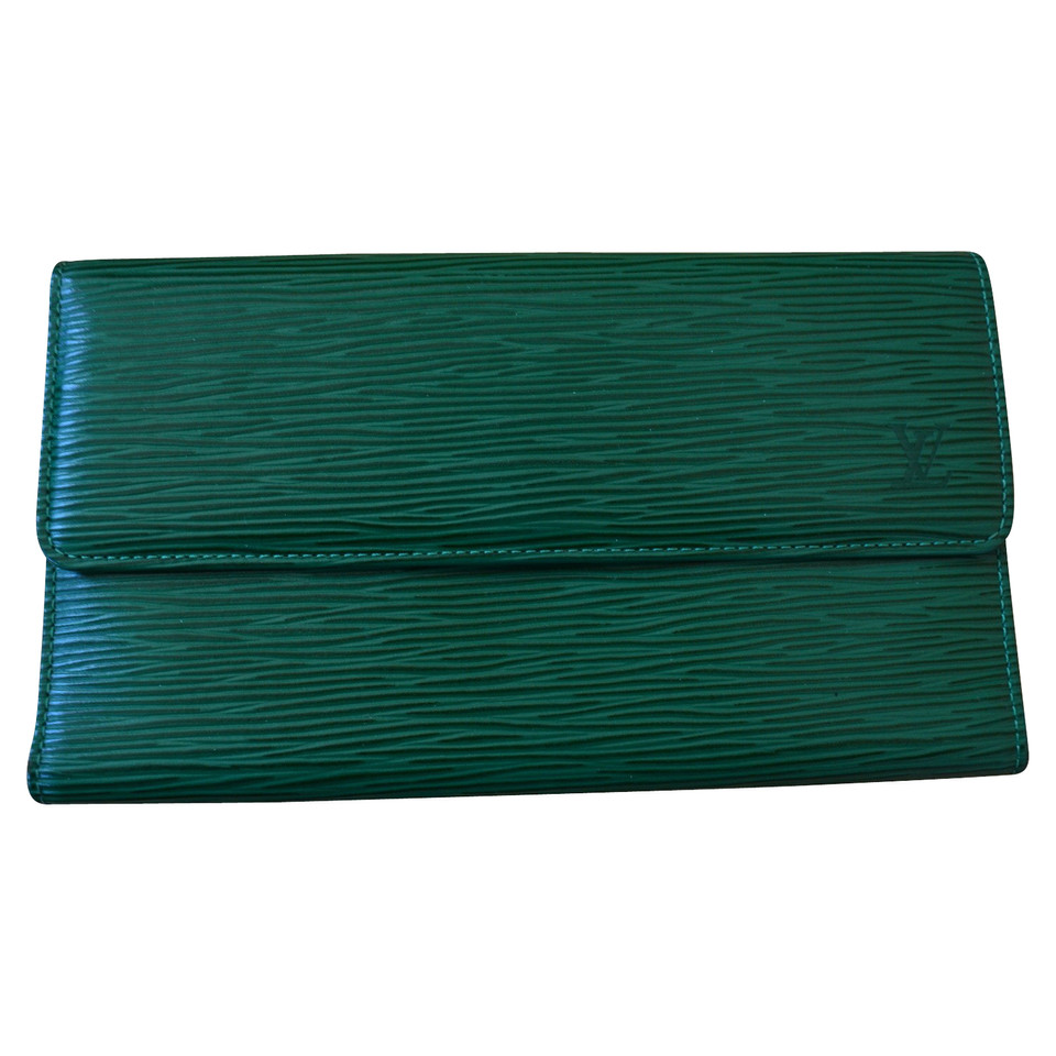 Louis Vuitton Green Wallet Porte Tresor Epi