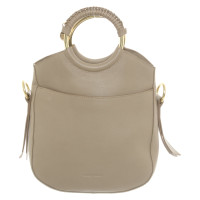 See By Chloé Monroe Day Bag Small Leer in Taupe