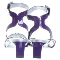 Roger Vivier Patent leather Sandals purple