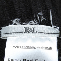 Rosenberg & Lenhart Polsini in pelliccia di colore nero