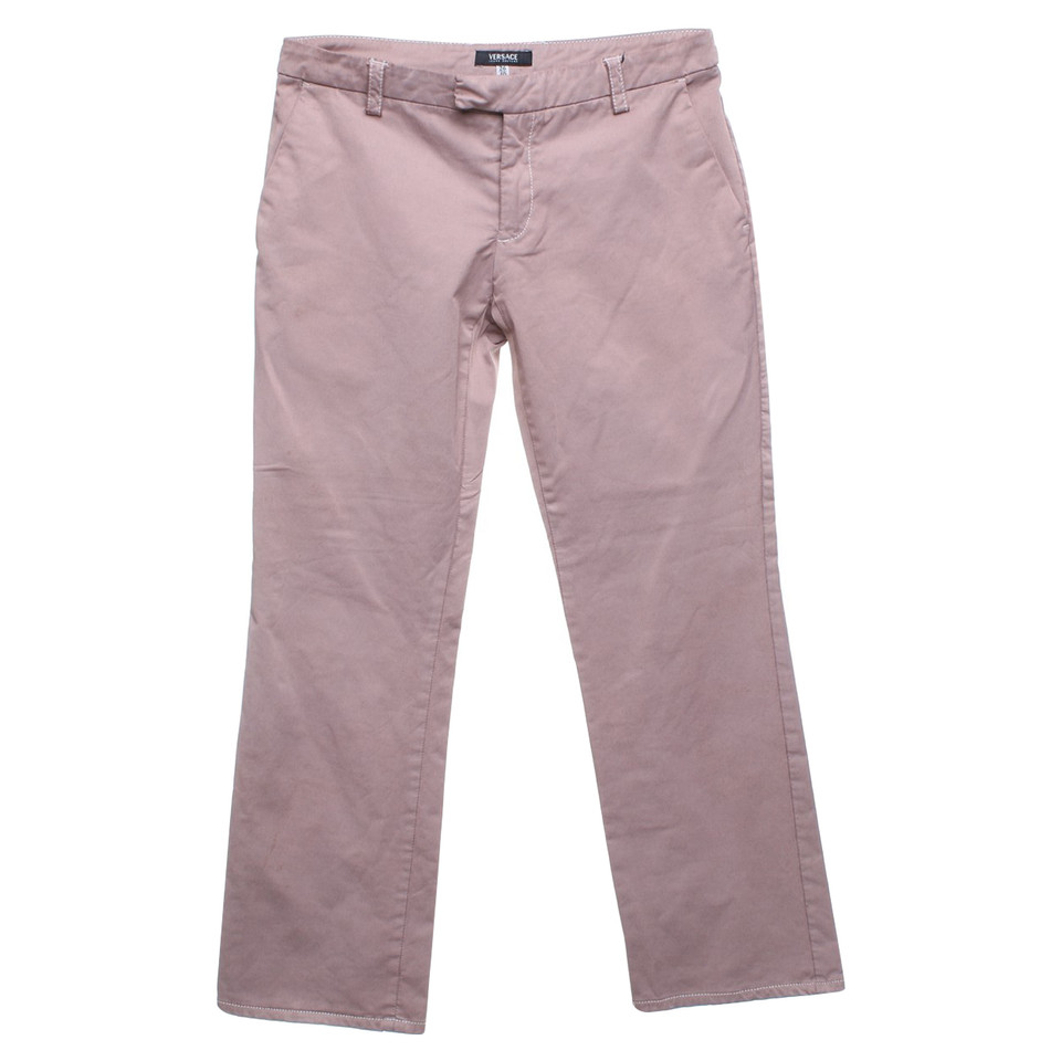 Versace Pantalone in rosa polveroso
