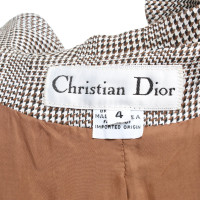 Christian Dior Giacca con motivo scozzese