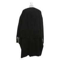 Diane Von Furstenberg Wool cape in black