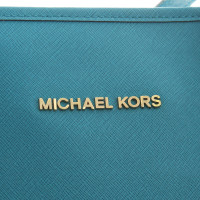 Michael Kors "Jet Set Tote" en turquoise