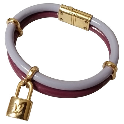 Louis Vuitton Armreif/Armband aus Leder