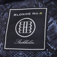 Blonde No8 Blazer en bleu foncé