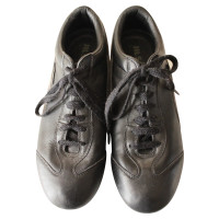 Jil Sander chaussures de sport en cuir