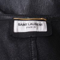 Saint Laurent Lederen kleding in zwart