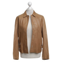 Prada Leather jacket in light brown