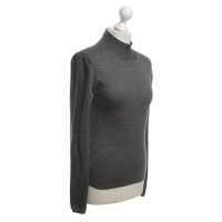 Miu Miu Feinstrick-Pullover in Grau