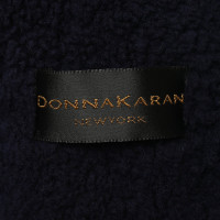 Donna Karan Jas/Mantel Bont in Blauw