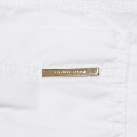 Elisabetta Franchi Jeans en Coton en Blanc