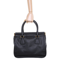 Prada Handbag Leather in Black