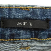 Set Jeans im Used-Look