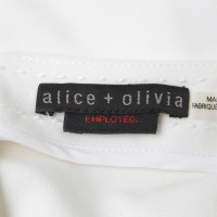 Alice + Olivia Dress in white