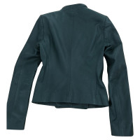 René Lezard Green leather jacket