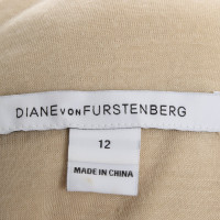 Diane Von Furstenberg Robe en Beige