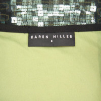 Karen Millen jupe pailletée en vert