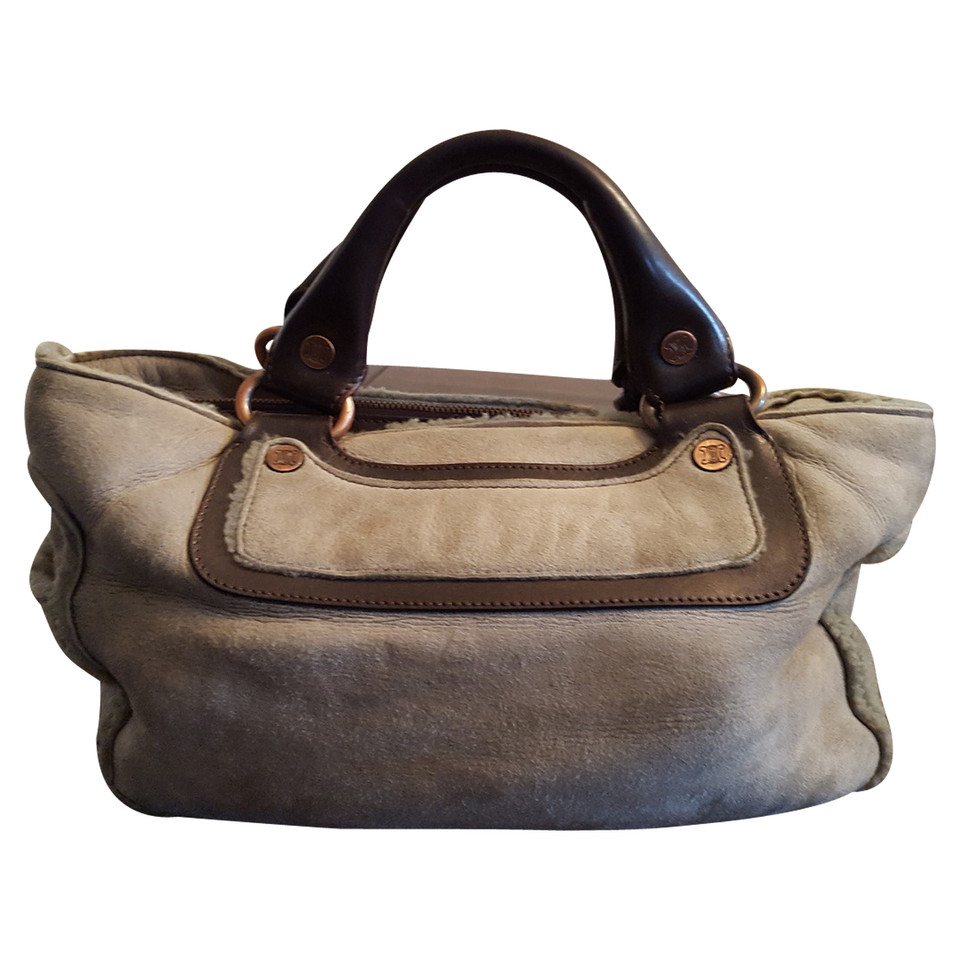 Céline Boogie Bag Leather in Taupe