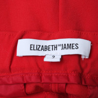 Elizabeth & James Pantaloni in rosso