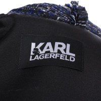 Karl Lagerfeld Jacket/Coat in Blue
