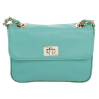 Abro Sac à bandoulière en Cuir en Turquoise