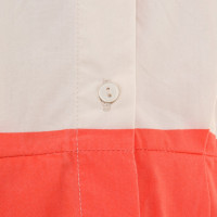 Cos Bluse in Rot/Beige