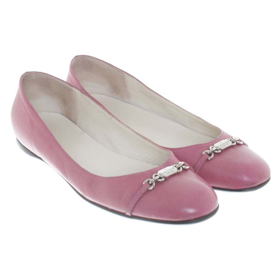 Gucci Ballerina's in Pink